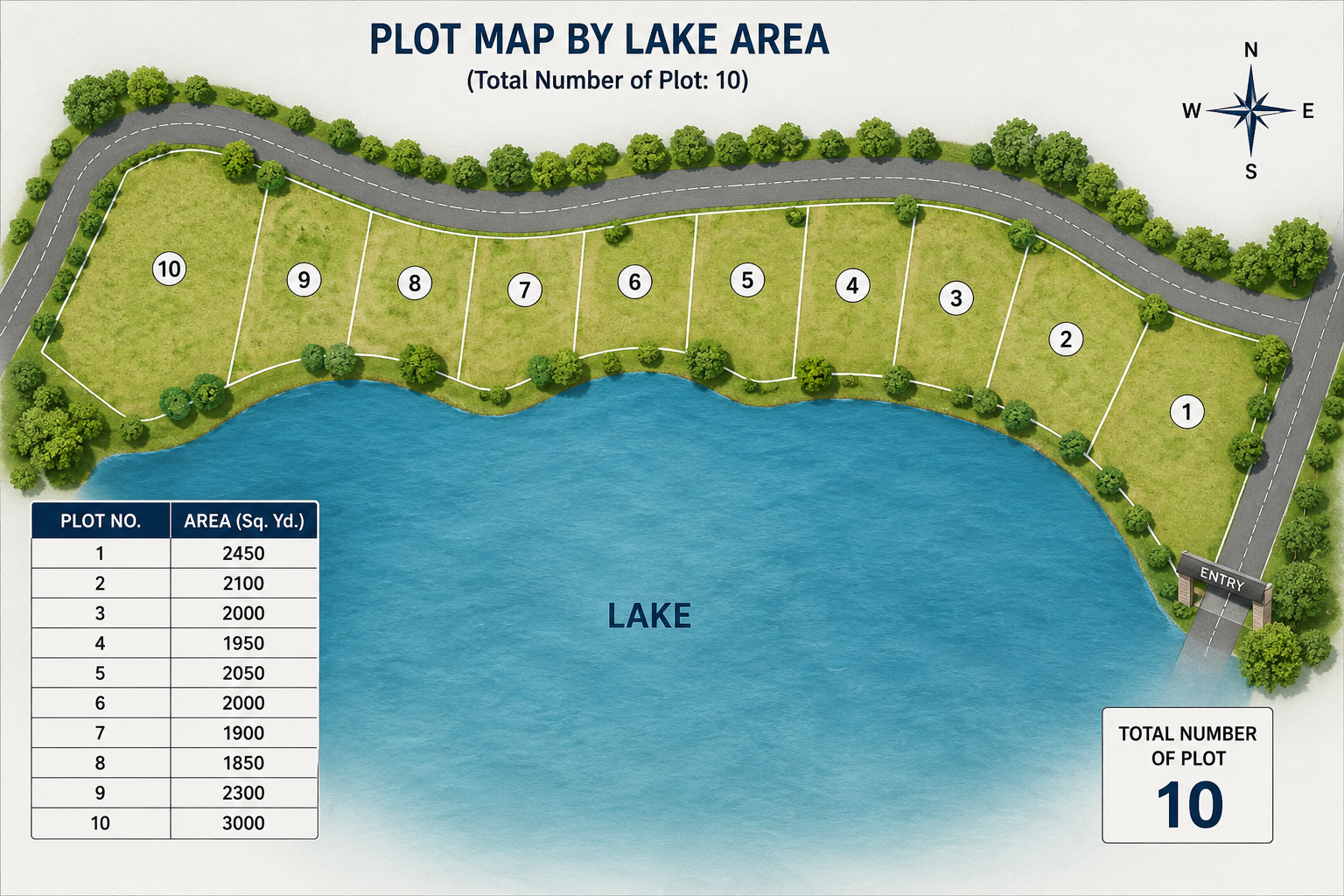 Lake view city